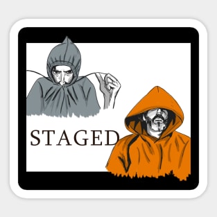 Staged Sticker